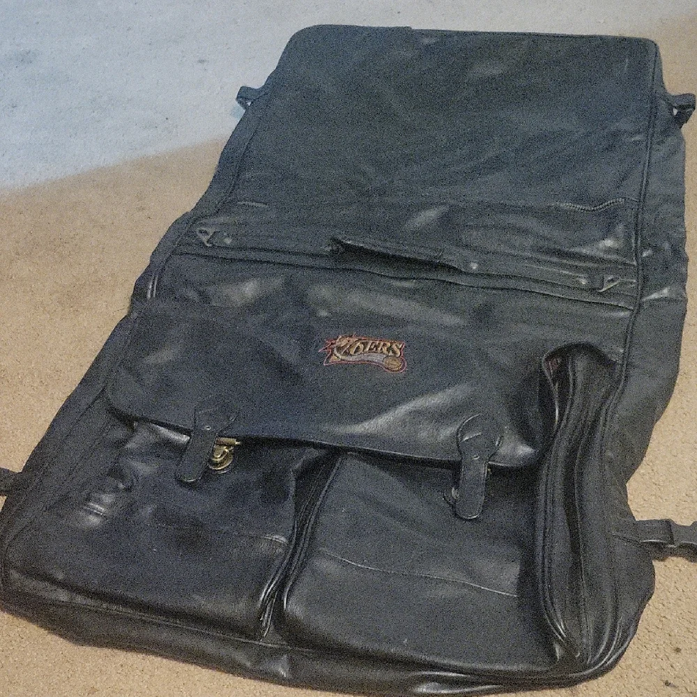 Black Leather Men's Bag